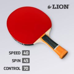 Raquette Tennis De Table Atemi 5000 Pro Balsa-Carbone - Vitesse & Rotation Maximales, 7 Couches, Caoutchouc ITTF 2020