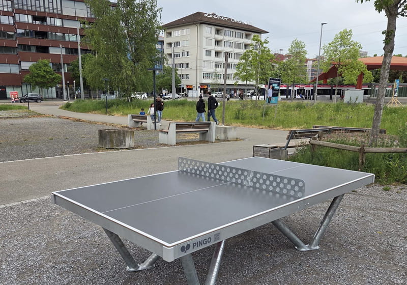 Table de ping-pong extérieure Pingo à la Badenerstrasse à Schlieren