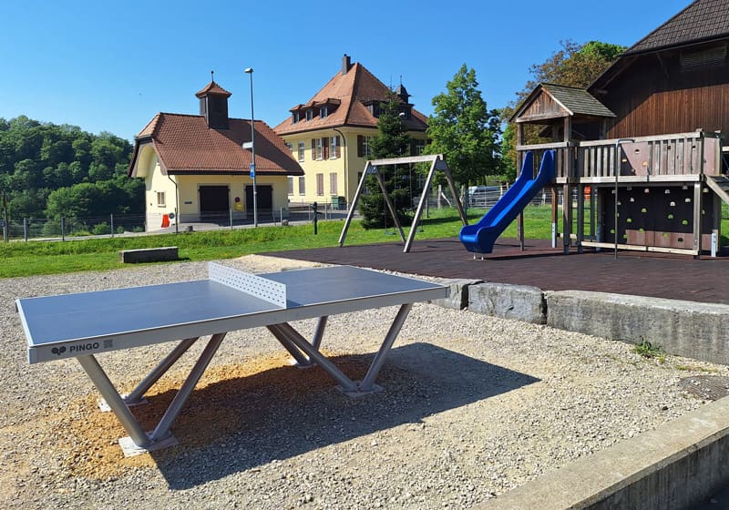 Table de ping-pong extérieure Pingo de la commune de Walliswil